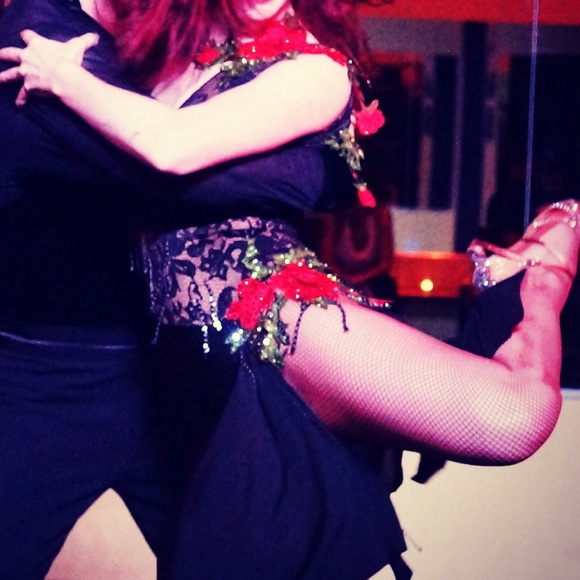 *SOLD* Latin Competition Dress - Picture 8 of 8